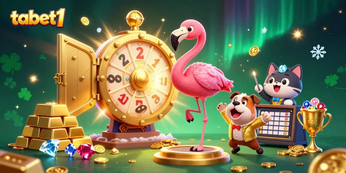 Spin to win with the tabet1 game show, featuring exciting prizes and vivid gems!