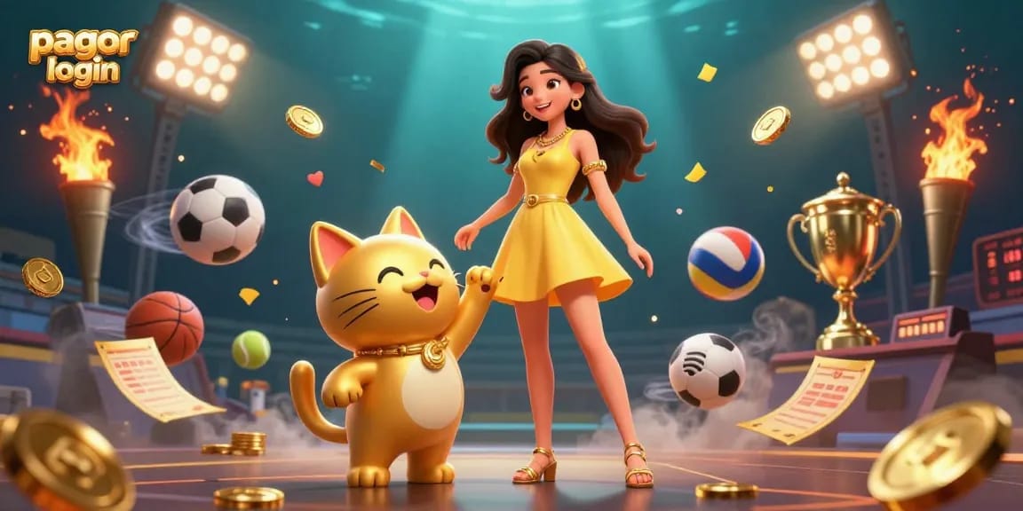 Engage with pagcor login at a vibrant online casino scene showcasing games and excitement.