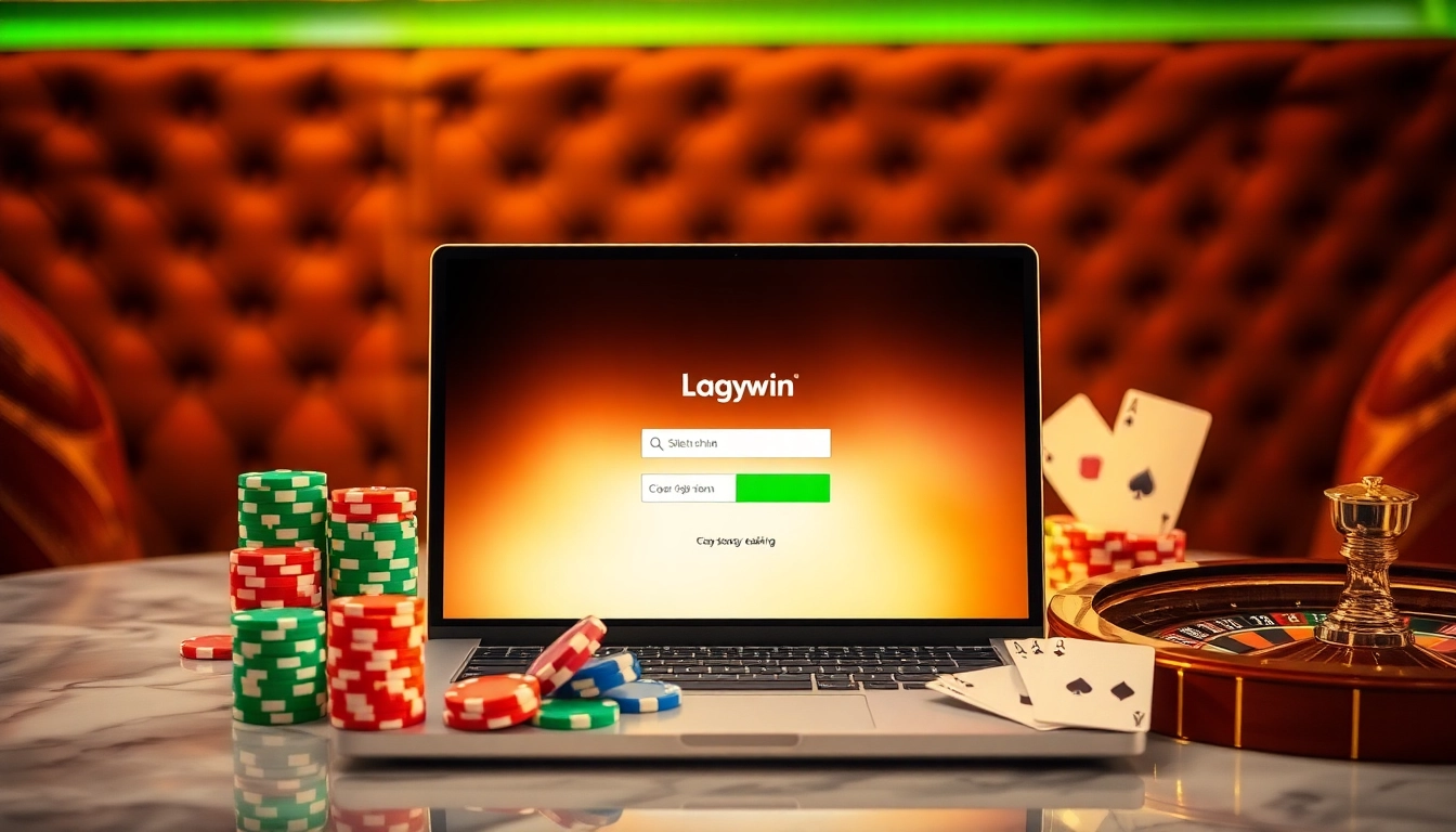 Log in to ĐĂNG NHẬP HAYWIN on a stylish online gambling interface with enticing casino elements.