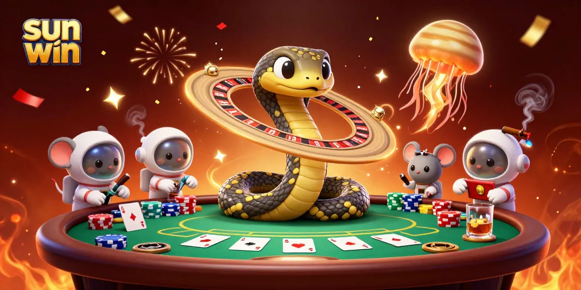 Experience the thrill of winning with Sun Win's cosmic casino adventure featuring exciting elements.